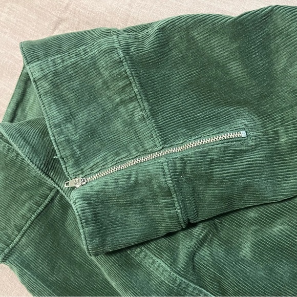 Corduroy Green A-Line Mini Skirt Y2K 90s Size 11 Casual Preppy Summer Fall - Picture 5 of 7
